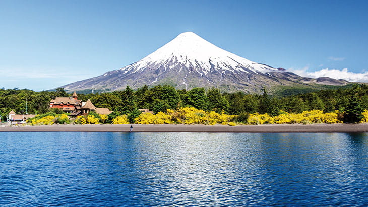 Osorno volcano and Llanquihue Lake